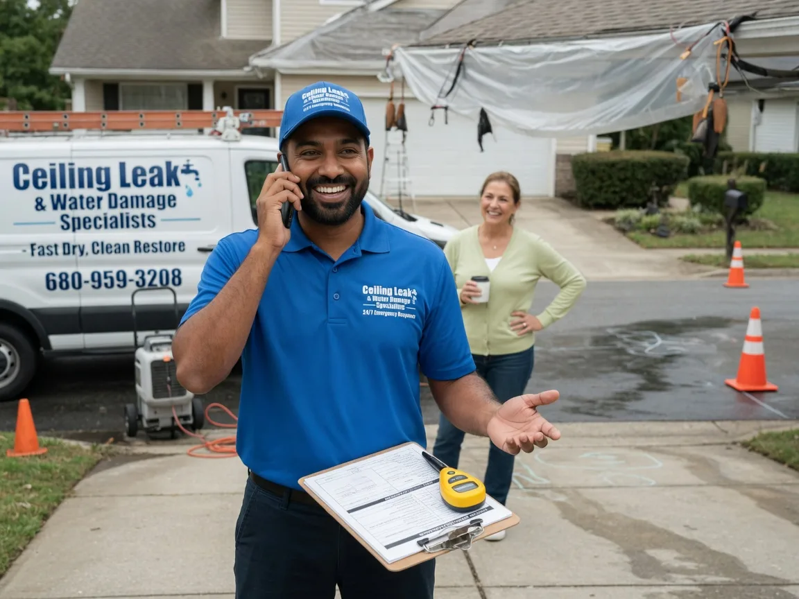 Ceiling Leak Cleanup Kalifornsky, AK FAQs